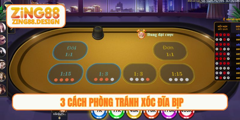 3 cách phòng tránh xóc đĩa bịp