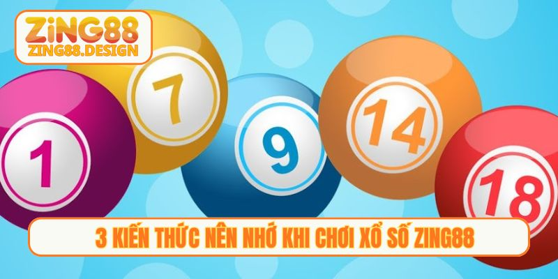 3 kiến thức nên nhớ khi chơi Xổ số Zing88