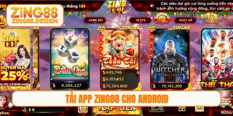 Tải app Zing88 cho Android